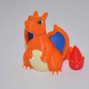 Glurak Mini Schlüsselanhänger