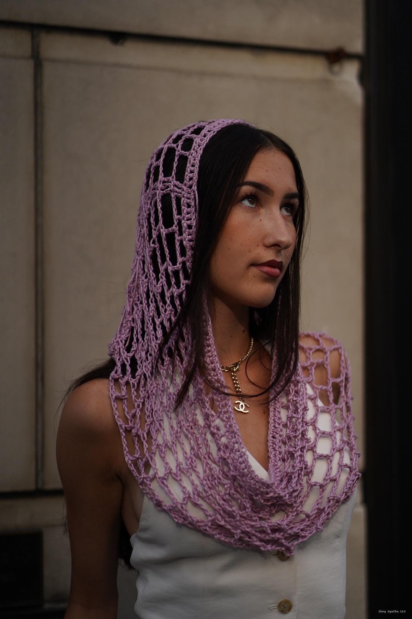 37 Spiderweb Crochet Patterns: 39 Ways to Make Webby Stitch Work for Halloween, Gothic... 4 Spiderweb Hood Written