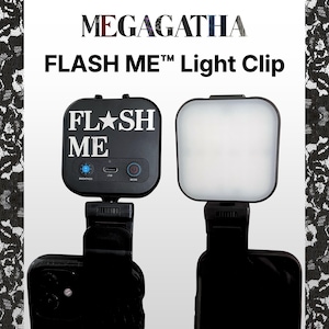 FLASH ME™ Light Clip – Rechargeable LED Selfie Phone Light with 5+ Modes | Warm & Cool Creator Lighting