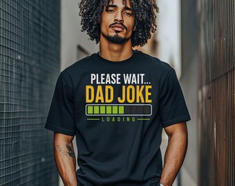 Dad Joke Loading Bar T-Shirt – Retro Gamer Humor Tee