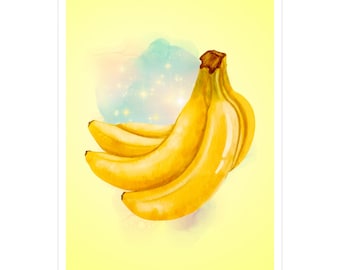 Banana Sticker - Vibrant, Waterproof Vinyl Decal