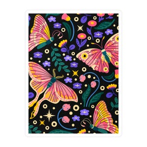 Sticker papillon esthétique