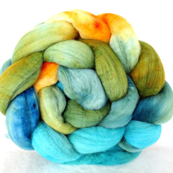 combed top, ultra fine merino wool roving:  spinning fiber, 19 micron, baby wool, felting wool