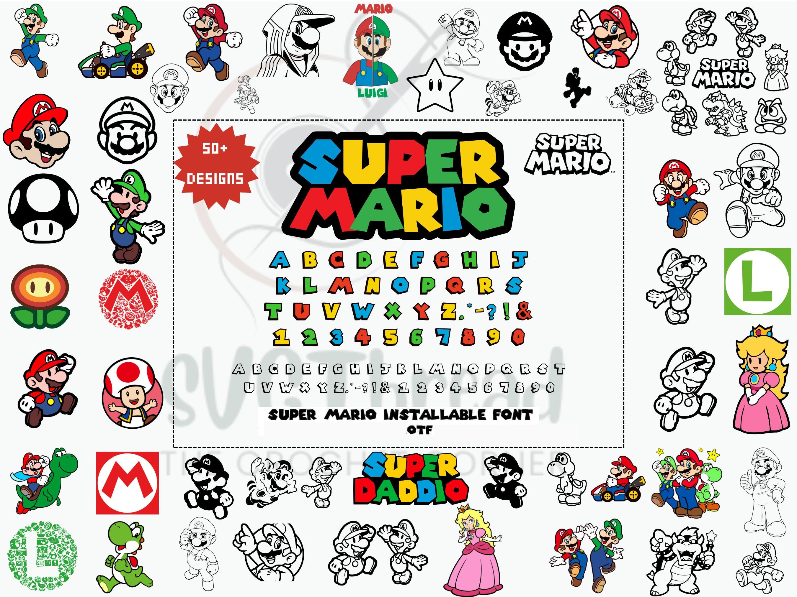 Snoopy Mega SVG Bundle| Peanuts Cartoon Clipart | Super Mario and F-CAW ...