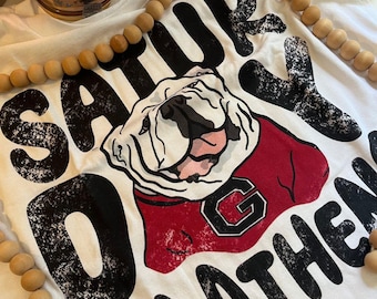 Athens Georgia Graphic Tee or Sweatshirt: Saturdays in Athens - DTF on Gildan