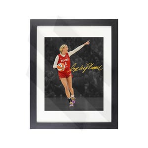 Sophie Cunningham Indiana Fever Art Print, Facsimile Auto, Limited Edition (8x10)