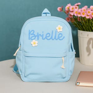 Custom Kids Backpack with Name - Personalized Preschool & Toddler School Bags, Nursery Backpack, Kids Back to School Gifts