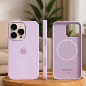 Liquid Silicone Soft Phone Case for iPhone 16 15 14 13 12 Pro Max Wireless Charging Compatible, Gift for Her, Christmas Gifts, I phone Cases