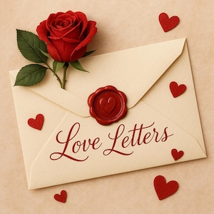 Carta de amor escrita a mano personalizada, regalo de carta de amor de cumpleaños para mamá y esposa.