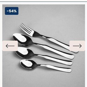 Cucchiaio da tavola, cucchiaino da tè, cucchiaino per bambini, calibro pesante, forchetta da tavola,