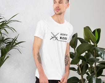 Agent of N.E.R.D.™ – I.T. Tech Support Shirt | Funny Nerdy Geek T-Shirt | Programmer Gift | Introvert Humor Tee