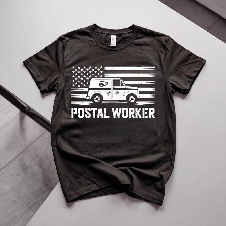 USA Flag Postal Worker SVG PNG Eps | Mail Carrier Postman Distressed ...