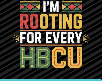 Für jedes HBCU PNG SVG Eps Black Pride Digital Design