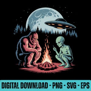 Lagerfeuer SVG PNG EPS Lustige Camping Abenteuer Grafik