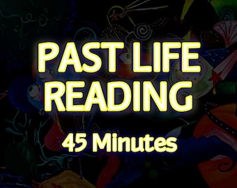 Past Life Card Reading - 45+ Minutes Video Recorded - Past Life Connections
