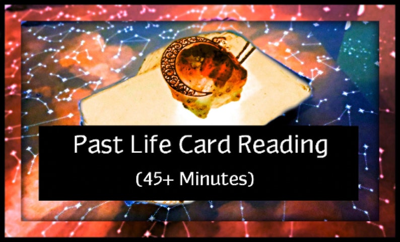 Past Life Card Reading 45 Minutes Video Recorded Past Life Connections image 2