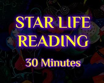 Star Life Reading  (video recorded) 30 minutes card reading - starseeds