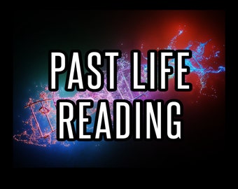 Past Life Card Reading - 1 Hour Video Recorded - Original Past Life Deck