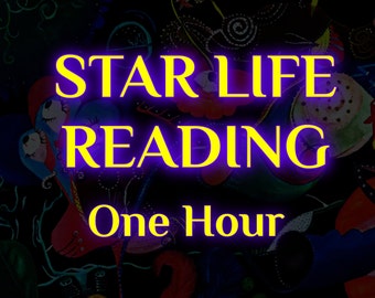 Star Life Reading - 1 Hour (video recorded) - Star Family - Non-human - Cosmic Connections - ET - Starseeds