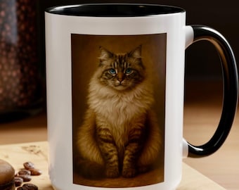 Custom Seal Lynx Ragdoll Cat Mug, Personalized Cat Lover Gift, Ragdoll Cat Coffee Cup, Ragdoll Mug, Ragdoll Lover Gift, Feline Mug