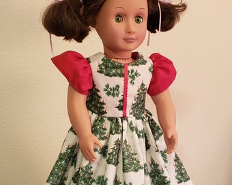 Doll Dress, Christmas trees