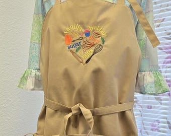 Heave Duty Apron - baking apron cooking tools ingredients bake