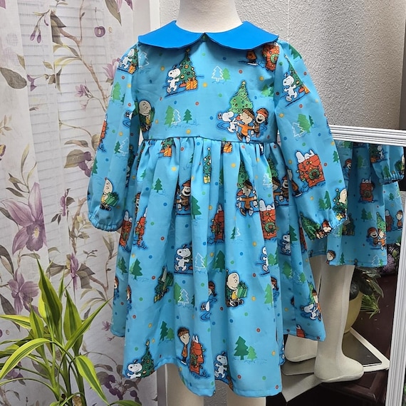 peanuts christmas dress - Christmas, Long Sleeve, Size S (ages 10m-2y) Womens clothing