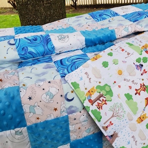 Baby / Toddler Quilt - Winnie the Pooh and Friends