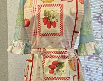 Kitchen Apron Recipes Strawberries