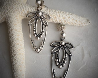 Sterling Silver Artisan Earrings