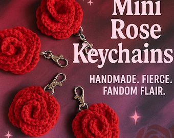 Little Rosebuds - RWBY Inspired Keychains