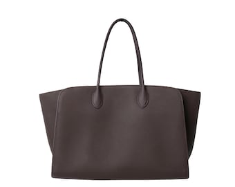 Bolso tote grande de piel de lujo
