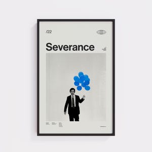 Severance TV Show Poster – Minimalist Wall Art, Lumen Industries Print, Home Office Decor, Framed or Unframed Print, Free Shipping