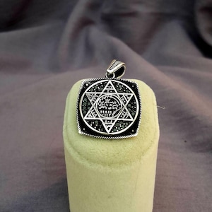 Prophet Solomon&#39;s Seal Silver Pendant – Natural and Meaningful Spiritual Gift