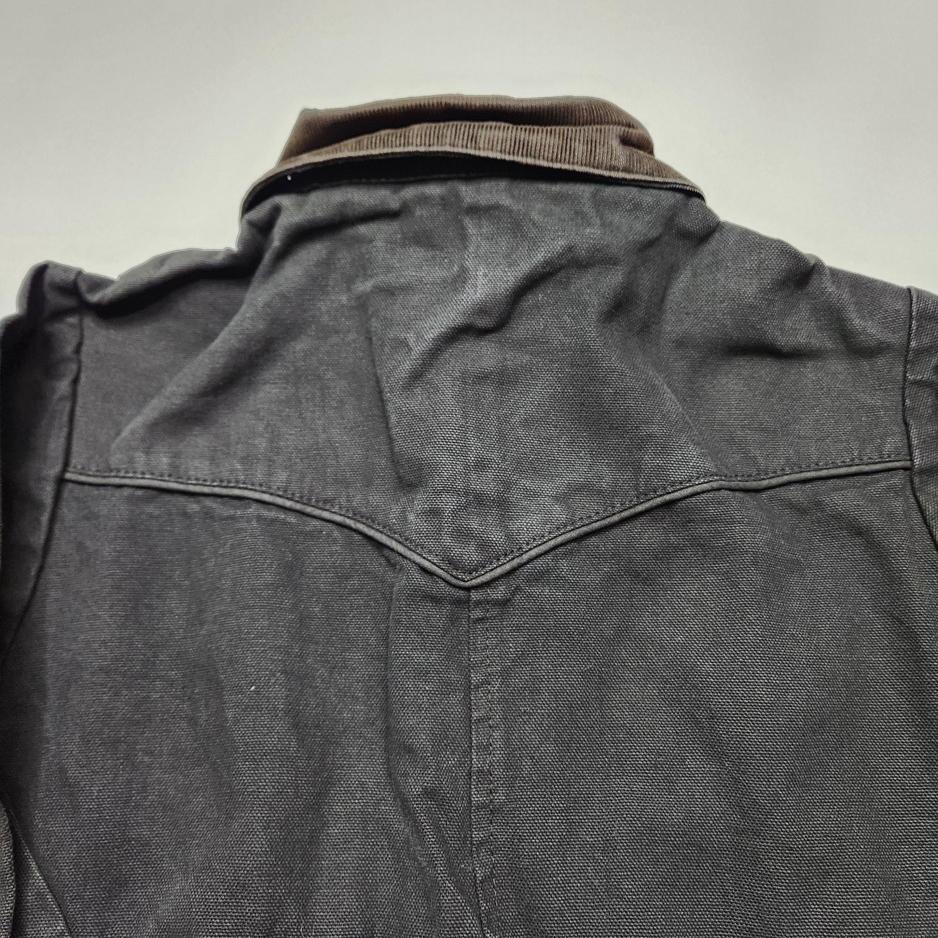 Vintage 90s Schaefer Outfitter Black Canvas Western Coverall Jumpsuit 2-3y image 10