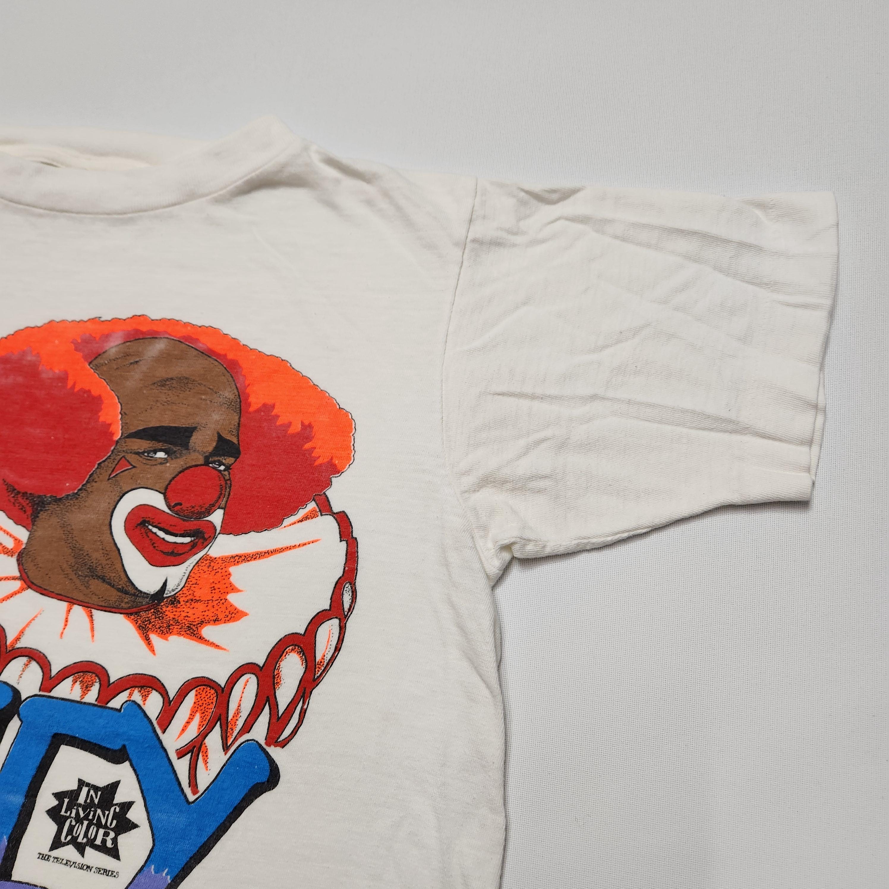 ヴィンテージ イン リビングカラー Tシャツ：90年代コメディショー 