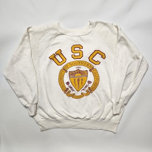 Vintage 70s College Sweatshirt - Etsy UK