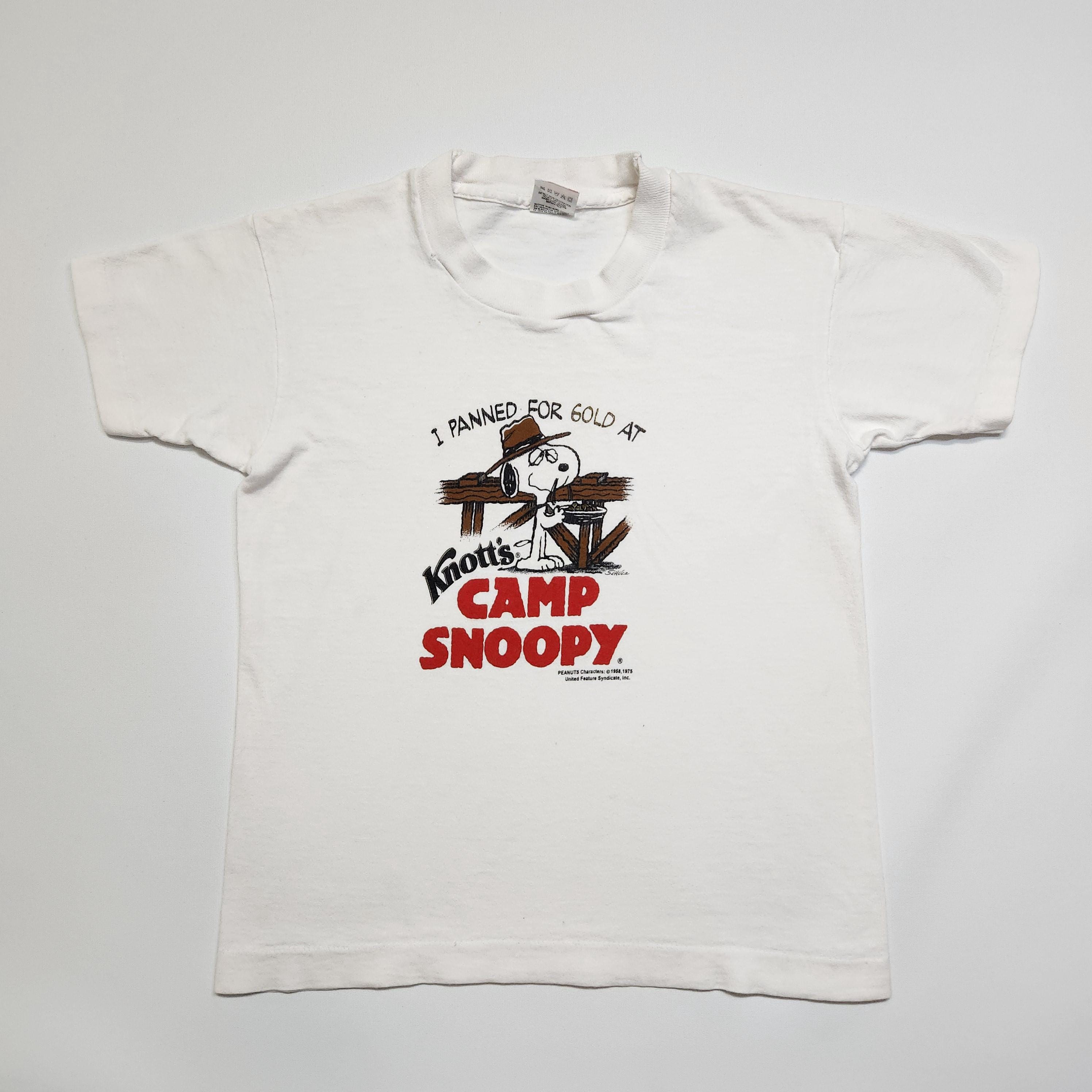 Vintage Camp Snoopy T-shirt: Knott