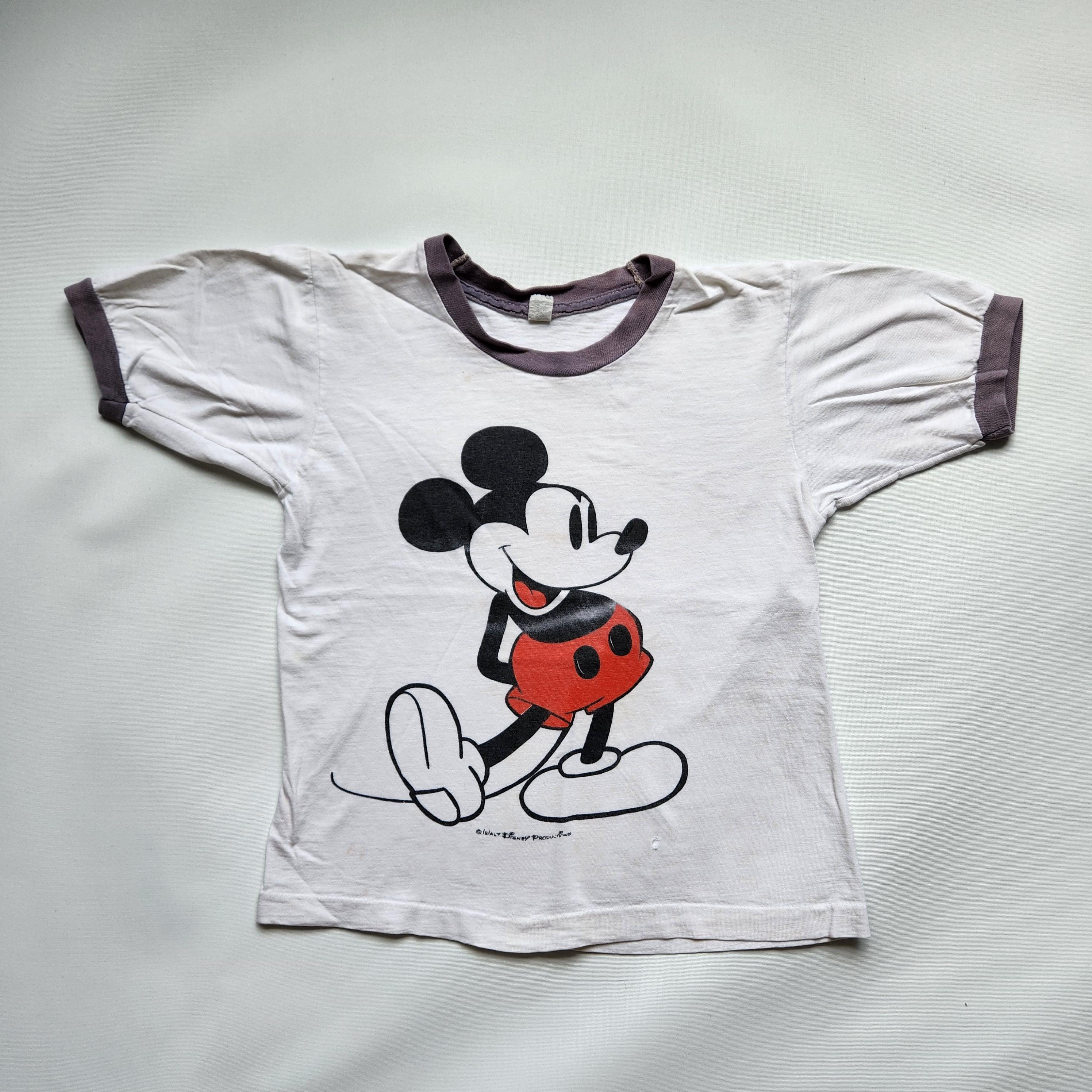 Mickey Ringer Tee - Etsy