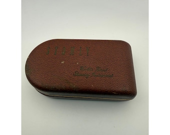 Vintage Stahly Live Blade Model S-6 Wind-Up Vibrating DE Safety Razor w/ Case