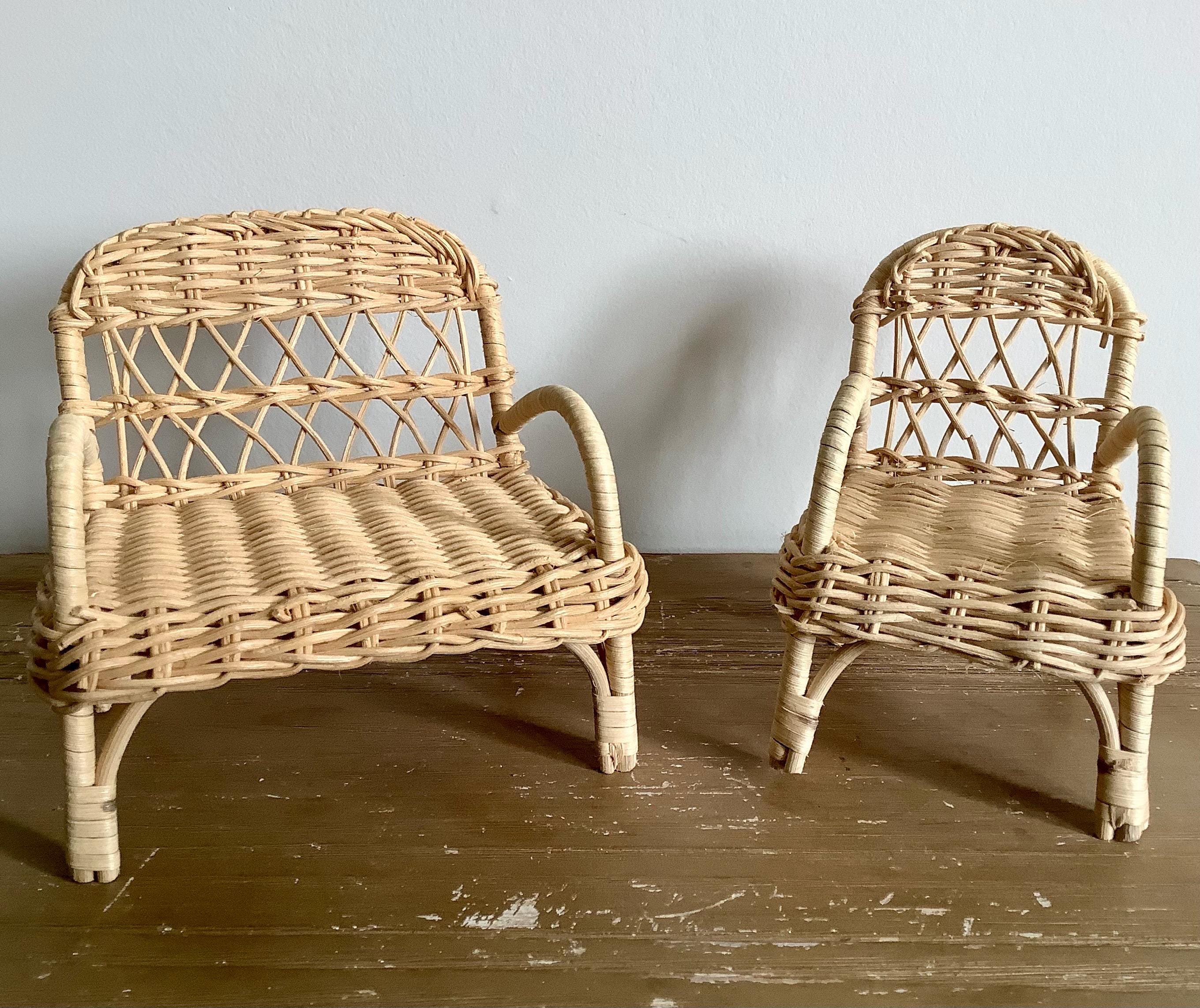 Vintage Rattan Furniture - Etsy Canada