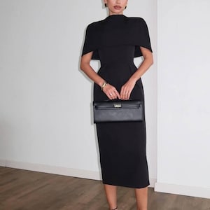 slim fit dress slacks Chic Sexy Black And Red Spaghetti Strap Sweetheart A-line Midi Homecom –  AlineBridal main image 1