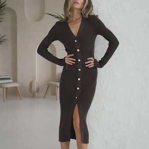 deep v long sleeve bodycon dress Final Sale Plus Size Deep V Ruched Mini BodyCon Dress with Draping Front in Black and White