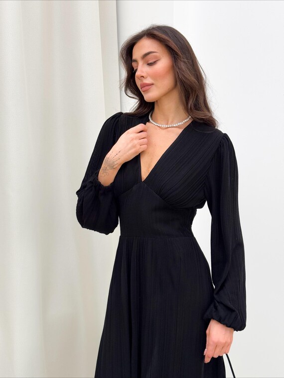 cover up dress long sleeve Sheer Mesh Maxi Cover-Up | Off-Shoulder Ruched Waist main image 1