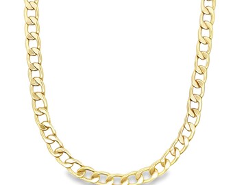 Thick Curb Link Chain | Heavy Curb Chain Necklace | Chunky Curb Link Chain | Bold Curb Chain | Wholesale Jewelry (H62)(I14A)(E147)