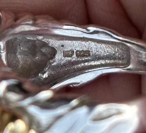 Bold statement cocktail ring with lion motif | St… - image 4