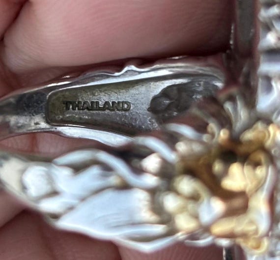 Bold statement cocktail ring with lion motif | St… - image 7