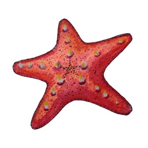 Sea Star Printable, Watercolor Sea Star, Home Decor, Downloadable Art, Watercolor Art, Nursery Art, Nursery Download image 1