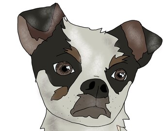 Chihuahua Printable, Home Decor, Downloadable Art, Dog Art, Grumpy Dog, Nursery Art, Nursery Download