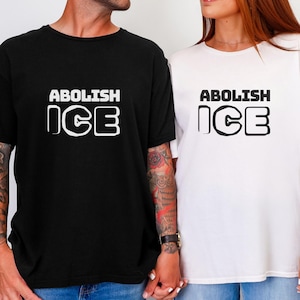 Abolish ICE T-Shirt Hoodie Sweatshirt, Anti ICE Tee, Chinga La Migra, Anti Deportations, Activism Tee, Anti Trump, Protest Shirt, Activism